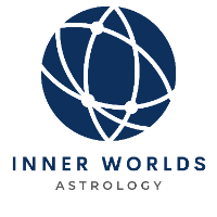 Inner World Astrology Company Logo by Evan Grim in Los Angeles CA