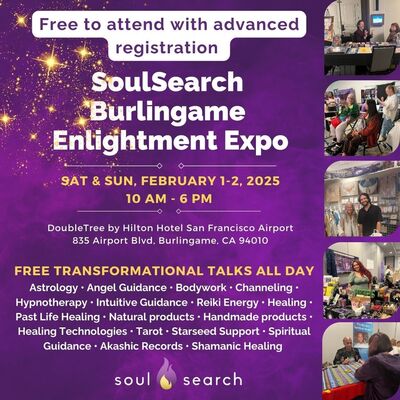 Burlingame Enlightenment Expo  and Psychic & Healing Fair